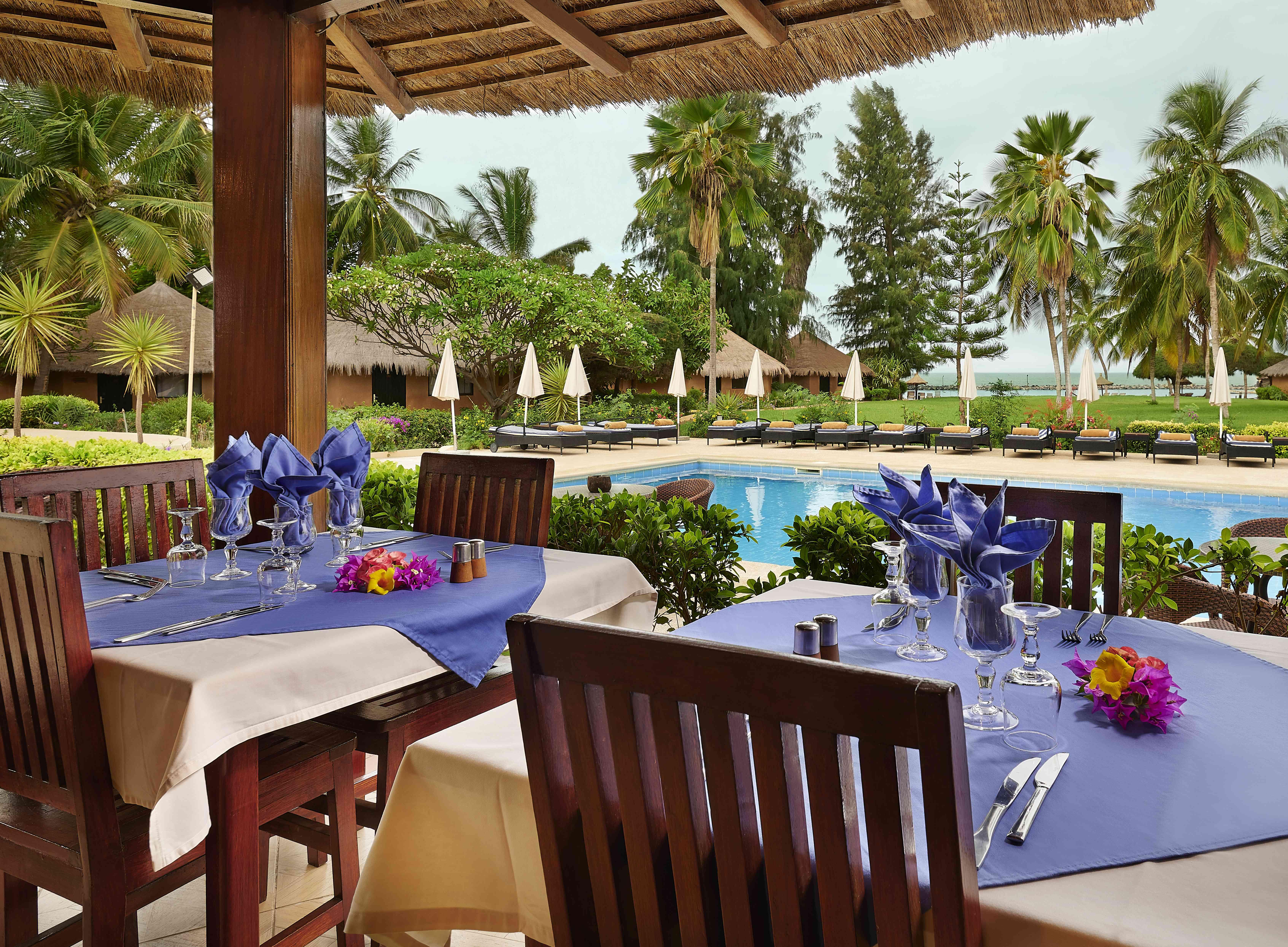Le Saly Hotel & Hotel Club Filaos Экстерьер фото