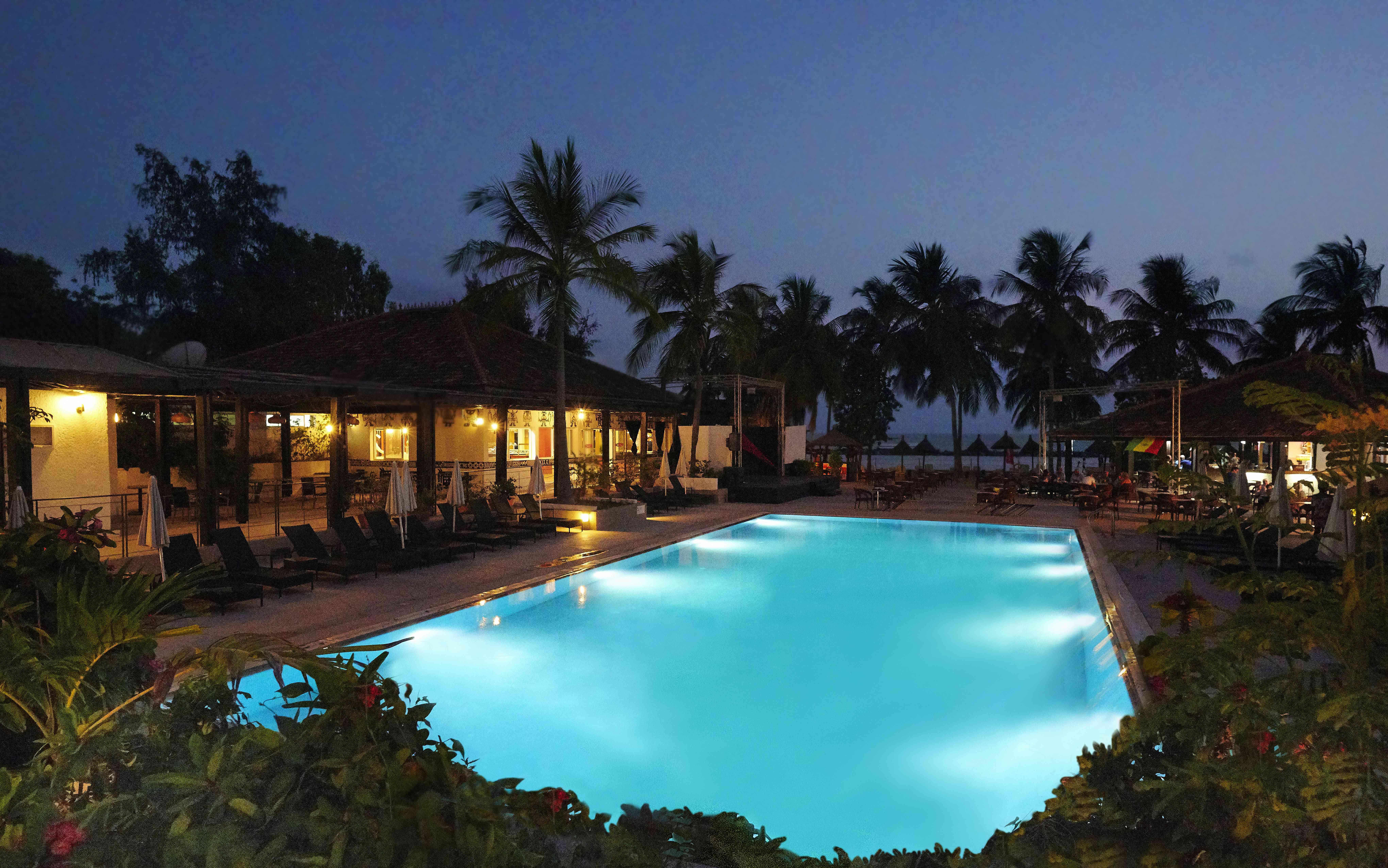 Le Saly Hotel & Hotel Club Filaos Экстерьер фото